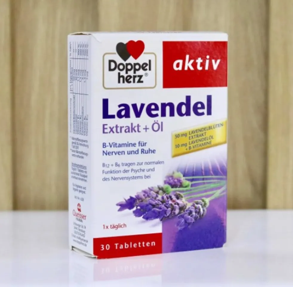 Viên Uống Đức Doppelherz Aktiv Lavendel Extrakt OI Hỗ Trợ Ngủ Ngon 2