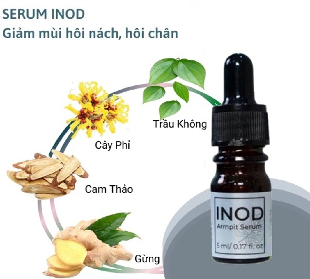 Khử Mùi Hôi Nách Hôi Chân Serum Inod Ngừa Thâm 2