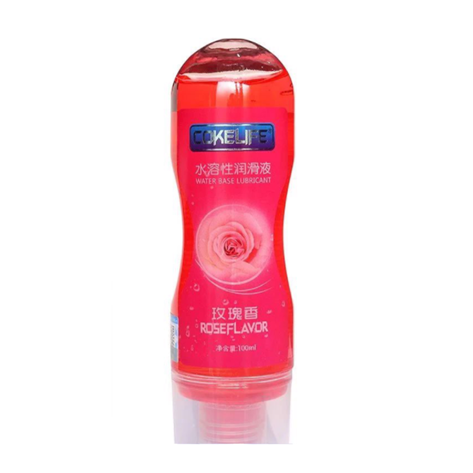 Gel bôi trơn massage hương hoa hồng Cokelife hồng chai 100ml 1