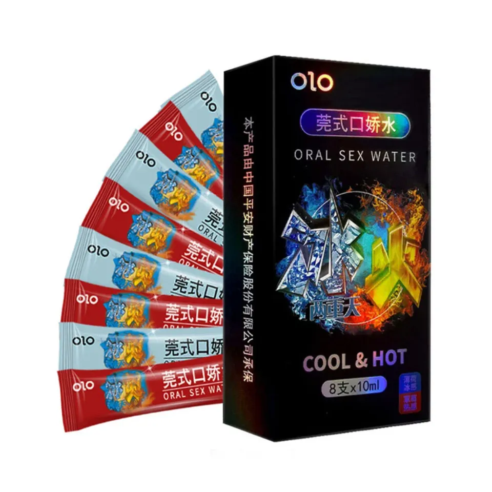 Nước tình yêu băng lửa Olo Water Cool và Hot  hộp 4 cặp 1
