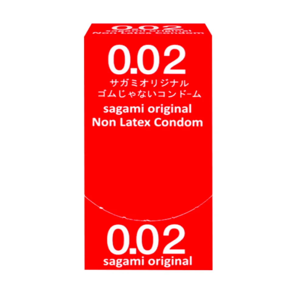 Bao cao su Sagami 002mm siêu mỏng hộp 12 cái 1