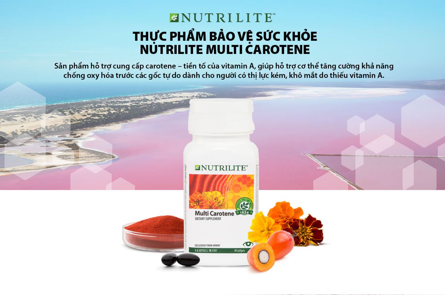 Thực phẩm bảo vệ sức khỏe Nutrilite Multi Carotene 1
