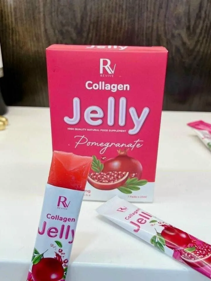 Thạch lựu Collagen Pomegranate Jelly made in Sweden 1