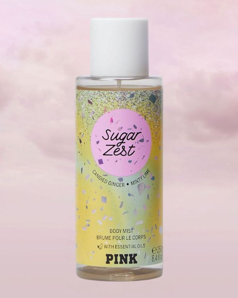 Xịt thơm toàn thân victoria secret sugar zest pink body mist 250ml 1