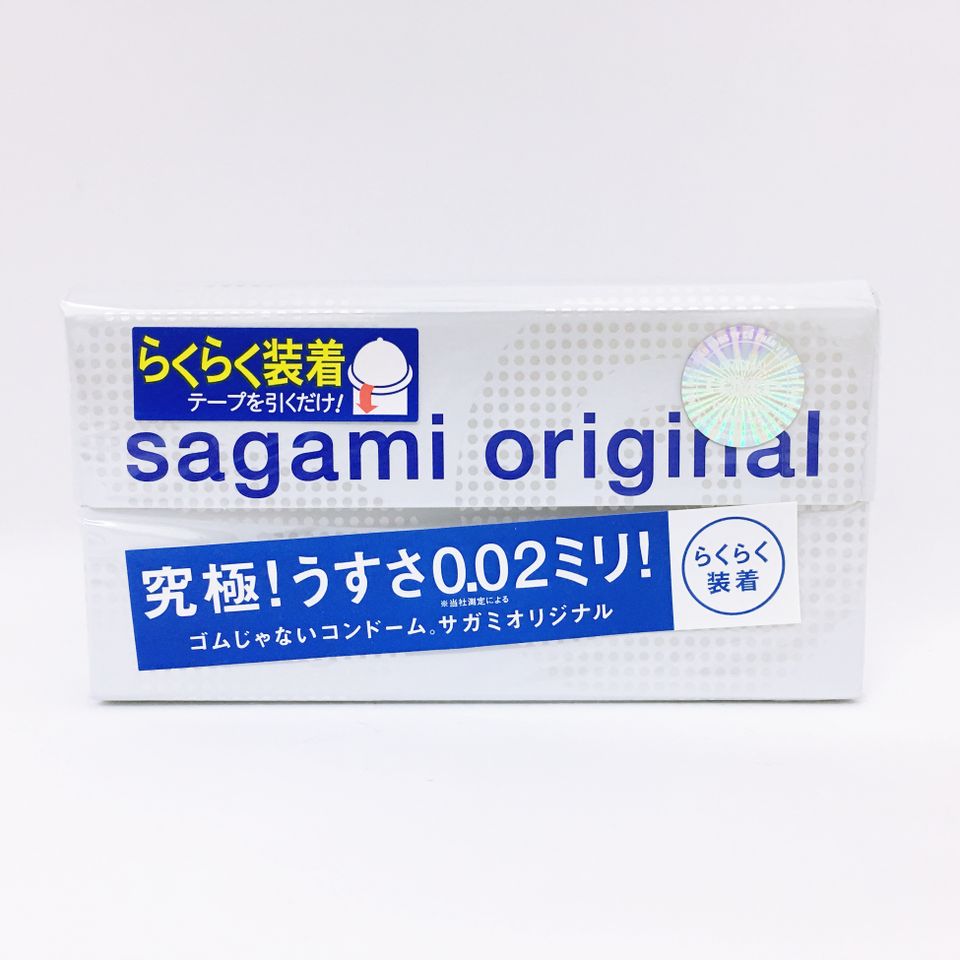 Bao Cao Su Siêu Mỏng Sagami Original 0.02 Quick 6s Che Tên SP 1