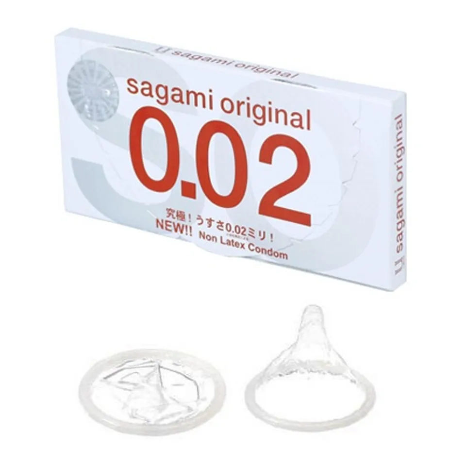 BCS Siêu Mỏng Sagami Original 0.02 2s Che Tên Sản Phẩm 1