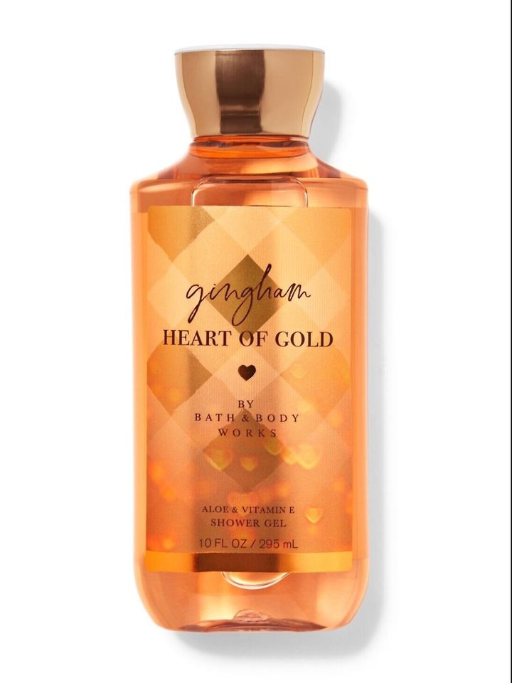 Sữa tắm bath and body works gingham heart of gold 295ml 1