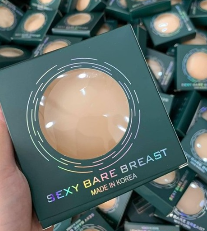 Miếng dán ngực silicon Sexy Bare Hàn Quốc tái sử dụng 1