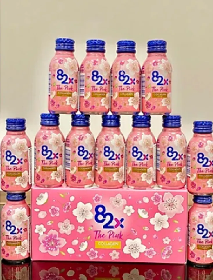 82X The Pink Collagen 100ml, Nước Uống Đẹp Da Đến Từ Nhật Bản 3