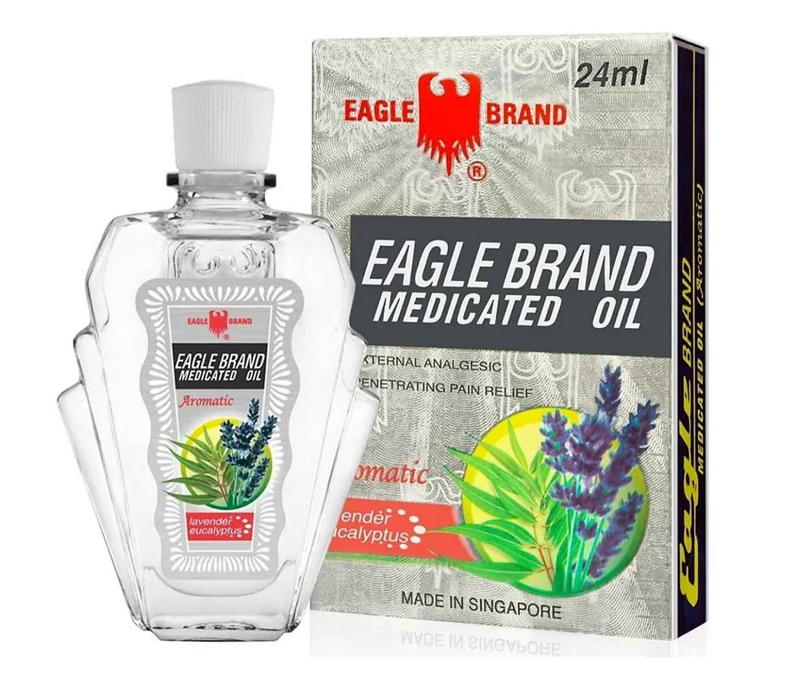 Dầu gió hương lavender eagle brand 24ml dầu trắng 1