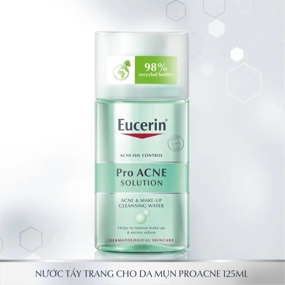 Nước tẩy trang da mụn Eucerin Pro Acne Micellar Water 125ml 1