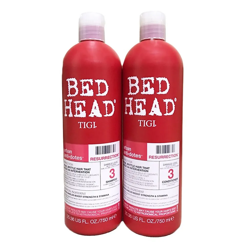 Cặp đôi bed jead tigi đỏ số 3 dành cho tóc hư tổn nặng 1