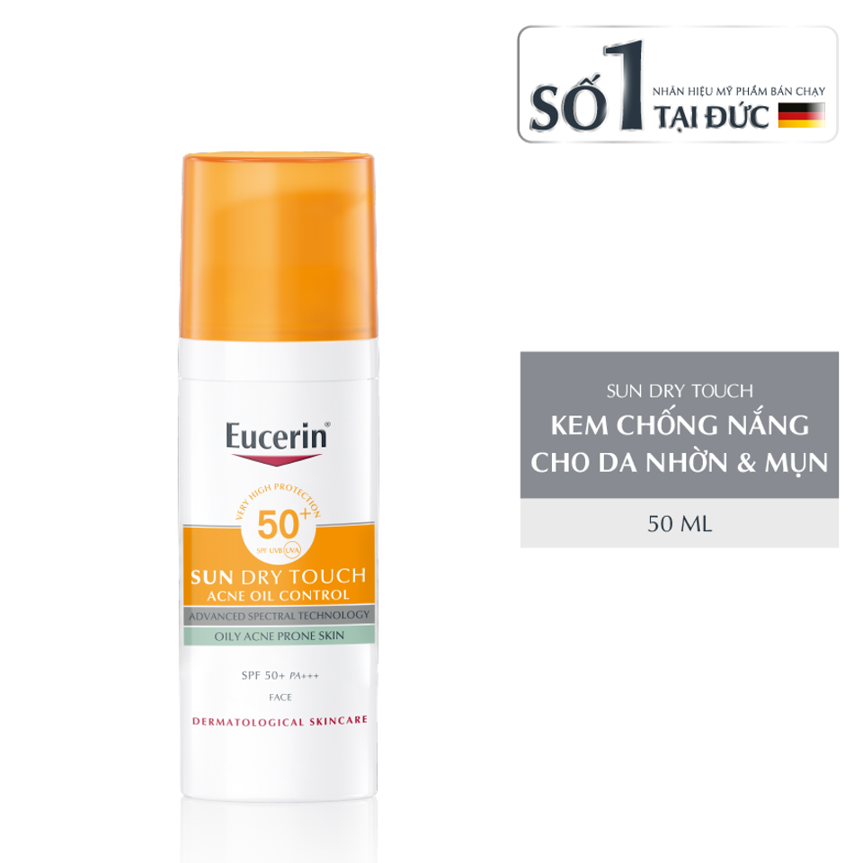 kem chống nắng kiểm soát nhờn eucerin oil control sun 50ml 1