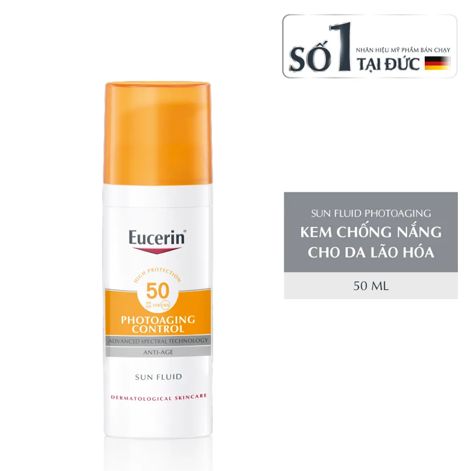 kem chống nắng giảm nếp nhăn eucerin photoaging control sun fluid 50ml 1