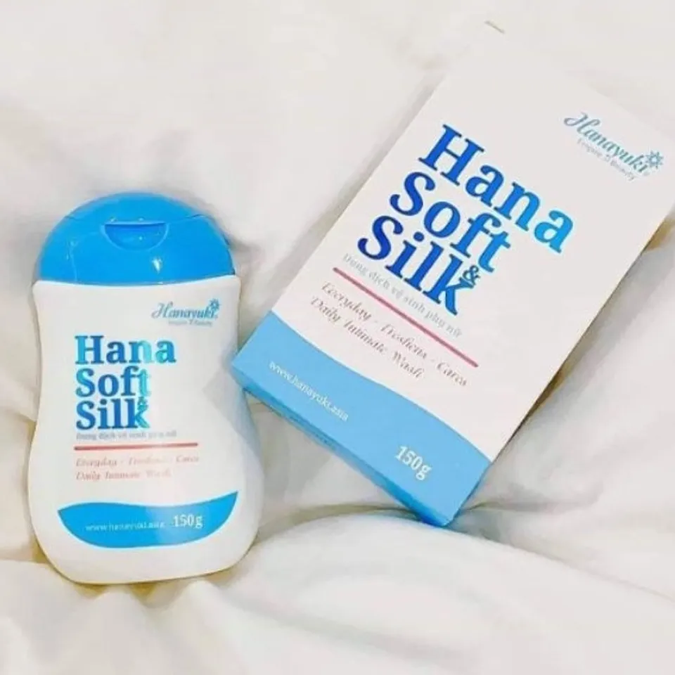 Dung dịch vệ sinh Hana Soft Silk Hanayuki 150 ml 3