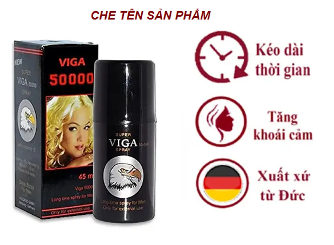 Chai Xịt Viga 50000 Spray Cho Nam 45ML 1