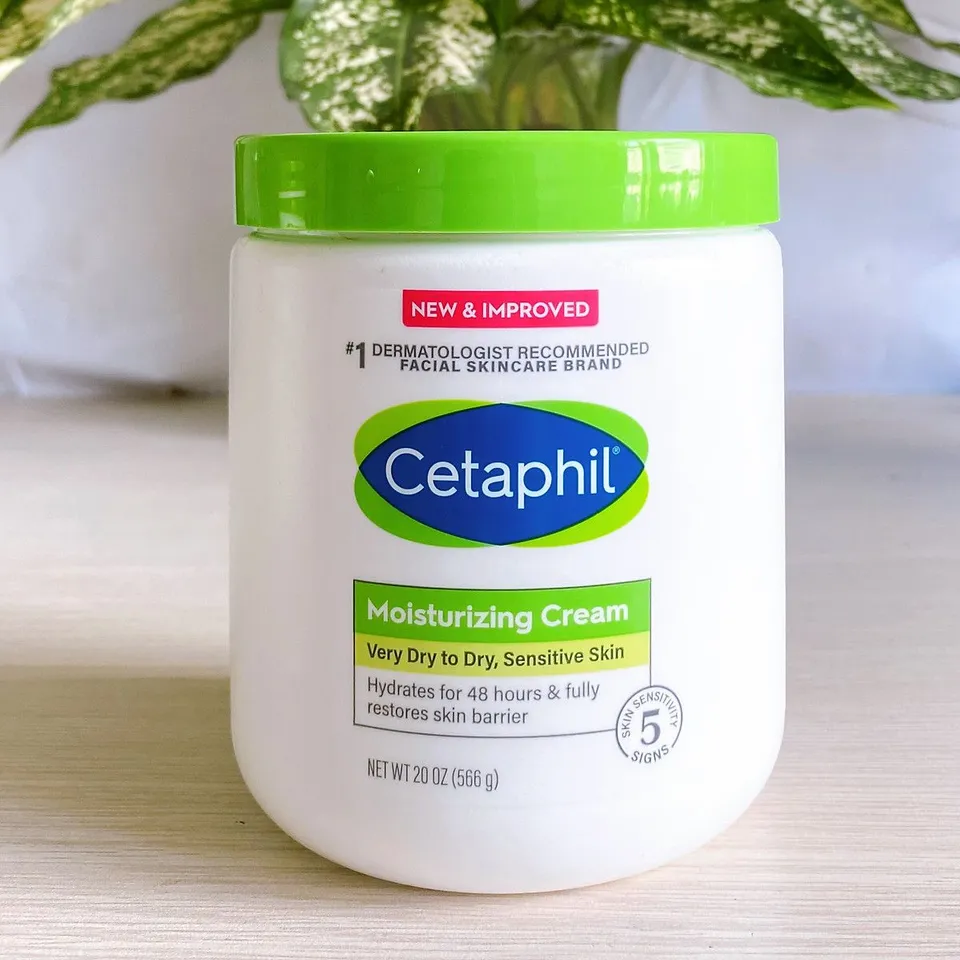 Kem dưỡng ẩm dưỡng da toàn thân cetaphil moisturizing cream 566g mỹ 1