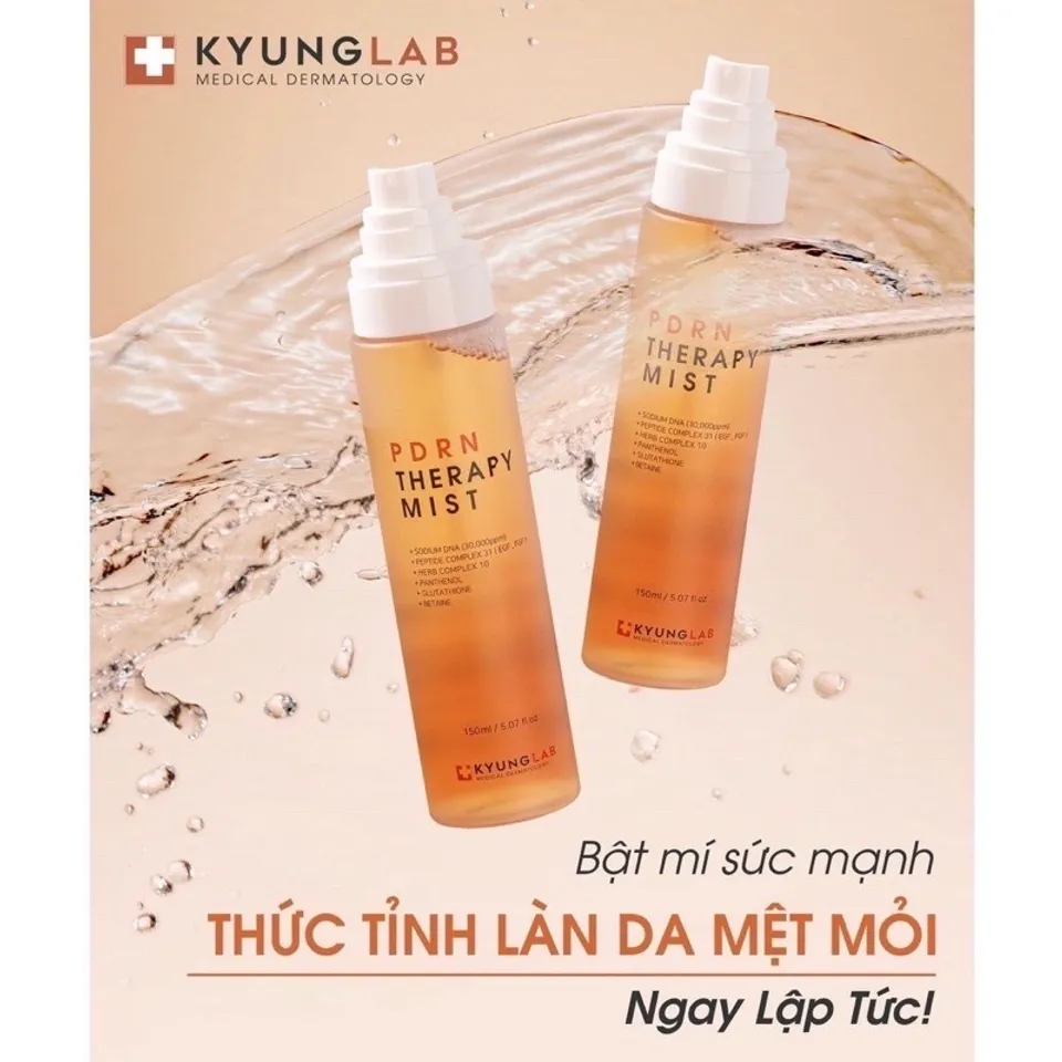 Xịt khoáng dưỡng ẩm Kyung Lab Pdrn Therapy Mist 150ml 1