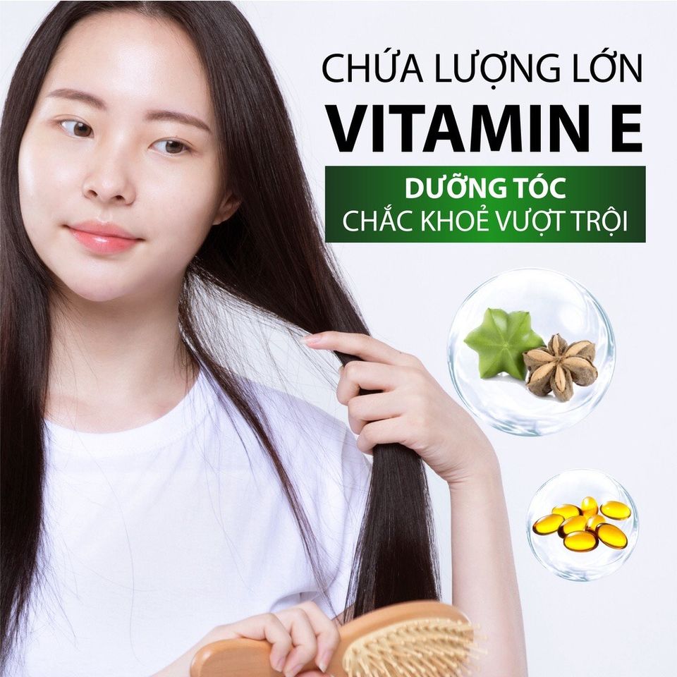 Serum Dưỡng Tóc Sachi Vitamin E Milaganics 80ml (chai) 3