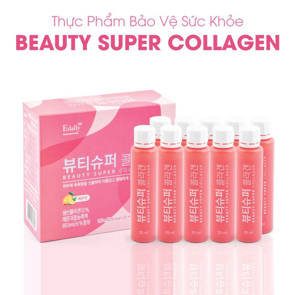 Nước uống Collagen Edally Beauty Super Collagen 1
