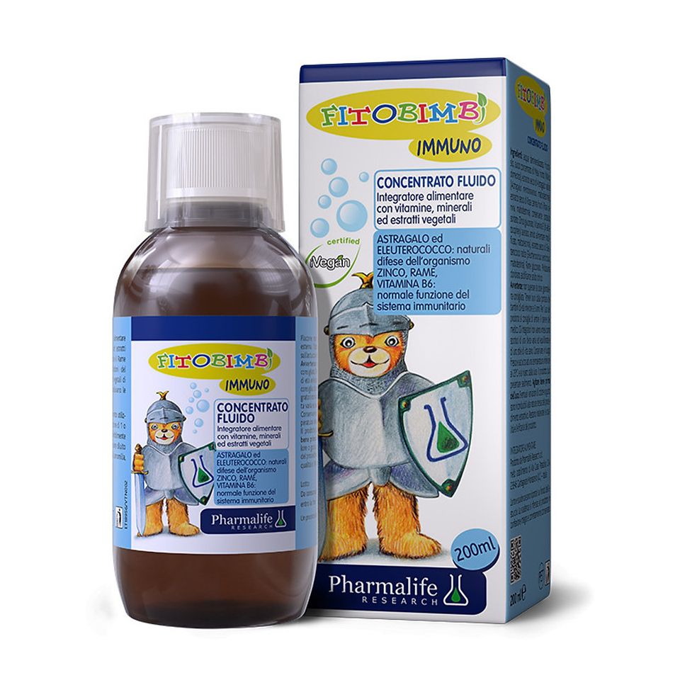 Pharmalife Fitobimbi Immuno hỗ trợ đề kháng khỏe cho bé, Chai 200ml 1