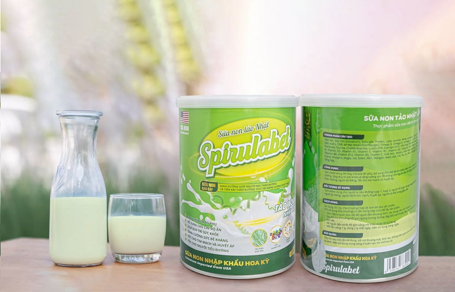 Sữa non Spirulabet hỗ trợ dinh dưỡng cho người cao đường huyết 3