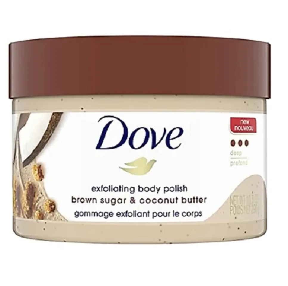 Tẩy Tế Bào Chết Dove Exfoliating Body Polish Scrub 298g - Brown Sugar 1