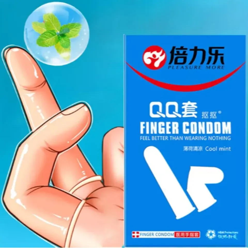 Bao cao su ngón tay Finger Condoms Hộp 10 chiếc 2