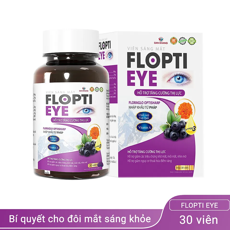 Viên Uống Sáng Mắt Flopti Eye Hộp 30 viên 1