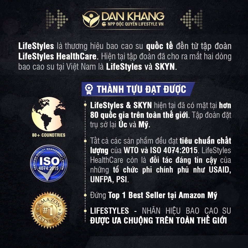 Bao Cao Su LifeStyles Skyn Elite Non-latex 10 bao tặng 1 hộp Skyn 2