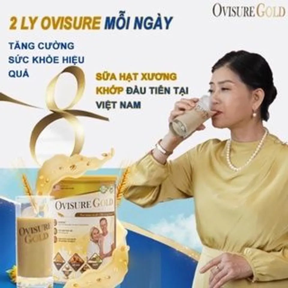 Ovisure Gold - Sữa Hạt Xương Khớp Chính Hãng - Hộp 650g 1