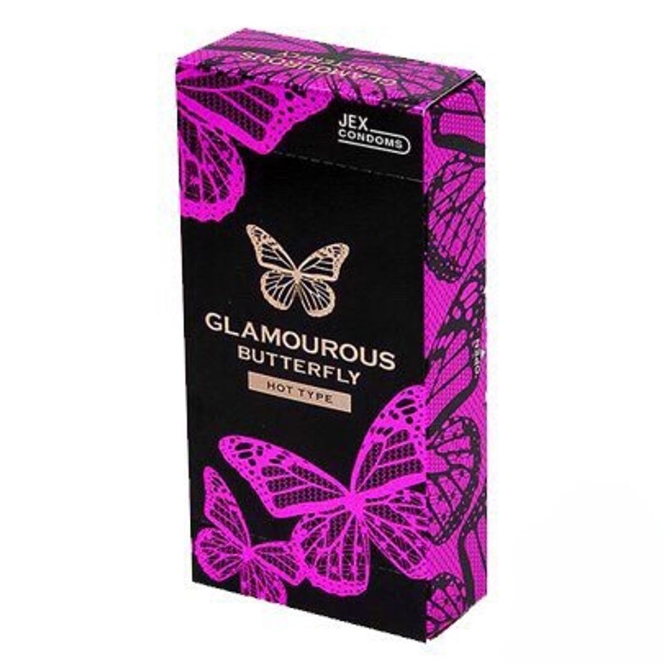 Bao Cao Su Jex Tạo Ấm Glamourous Butterfly Hot Type 1