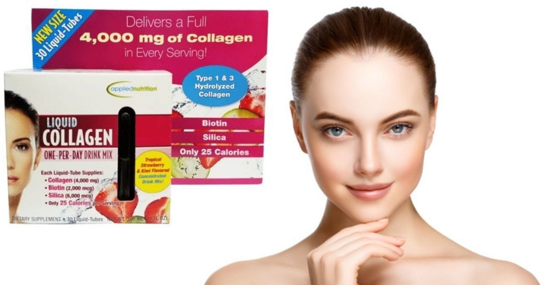 Collagen Ống Applied Nutrition Liquid 4000mg 30 Ống Nhập Mỹ 1