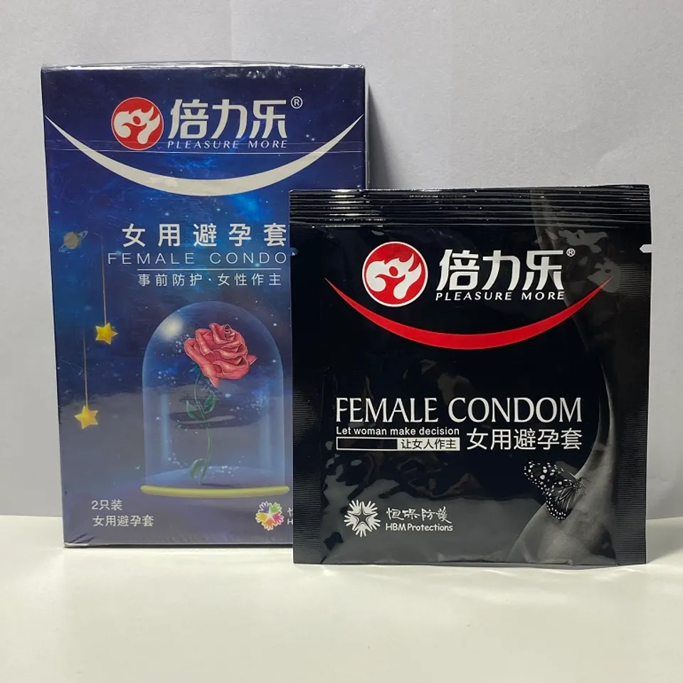 Combo 2 Hộp Bao Cao Su Phụ Nữ Mỏng Trơn Female Condom H2 3
