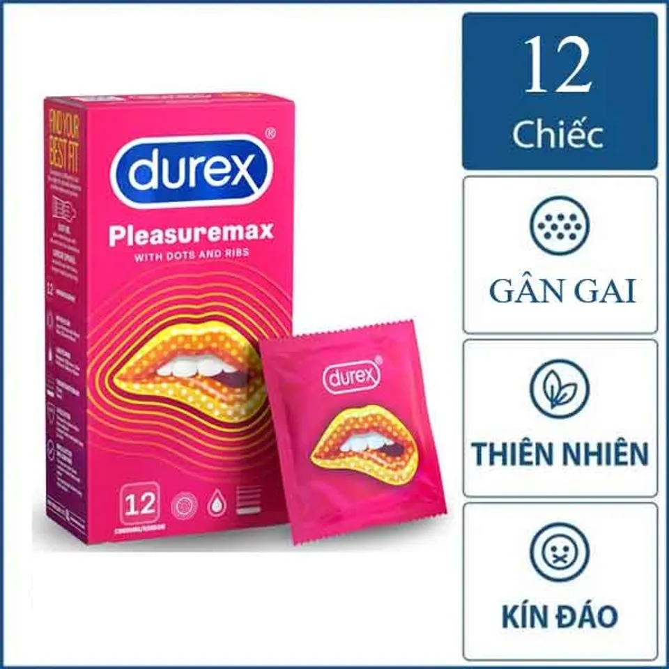 Bcs Durex Pleasuremax Gai Nhỏ Li Ti 1