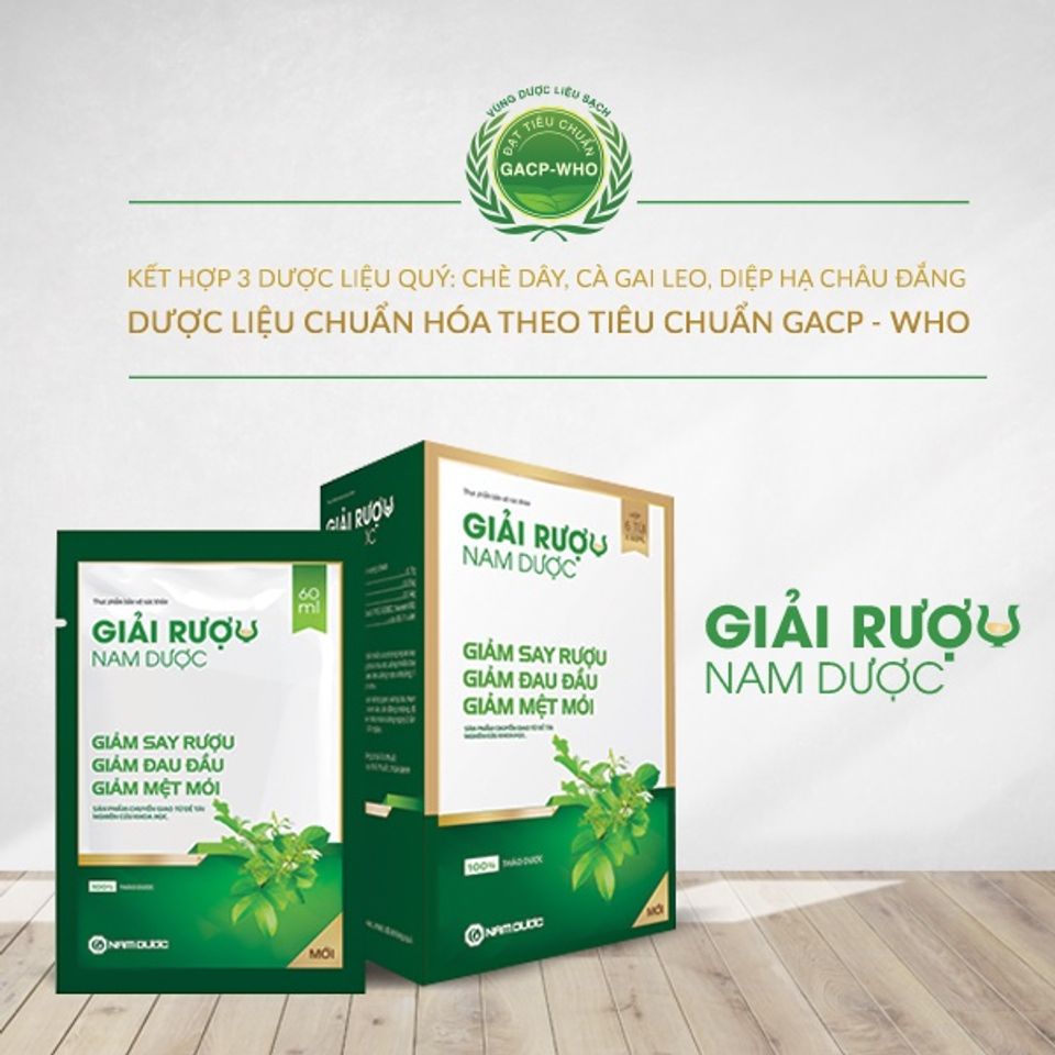 Top 10 thuốc giải rượu bia chống say tốt hiện nay 2026 8