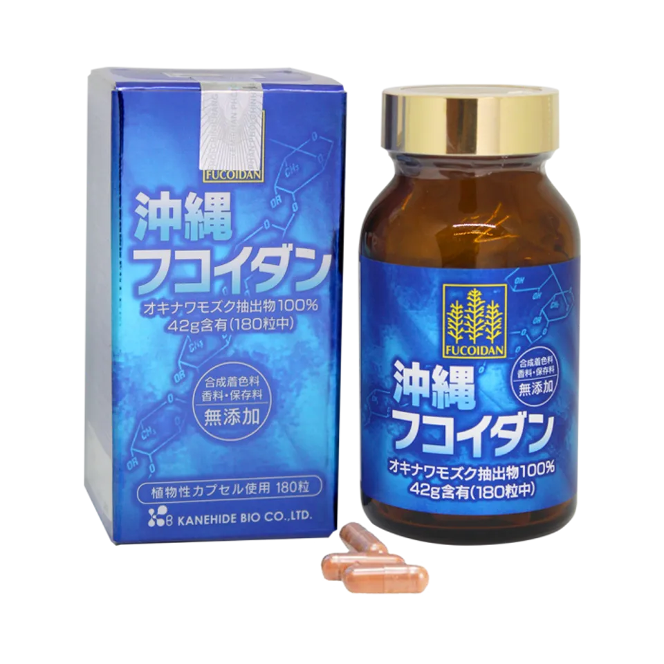 Viên uống Okinawa Fucoidan của Nhật - Fucoidan xanh 180 viên 1