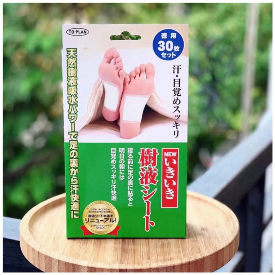 Miếng dán hỗ trợ thải độc chân Kenko Nhật Bản 30 miếng 1