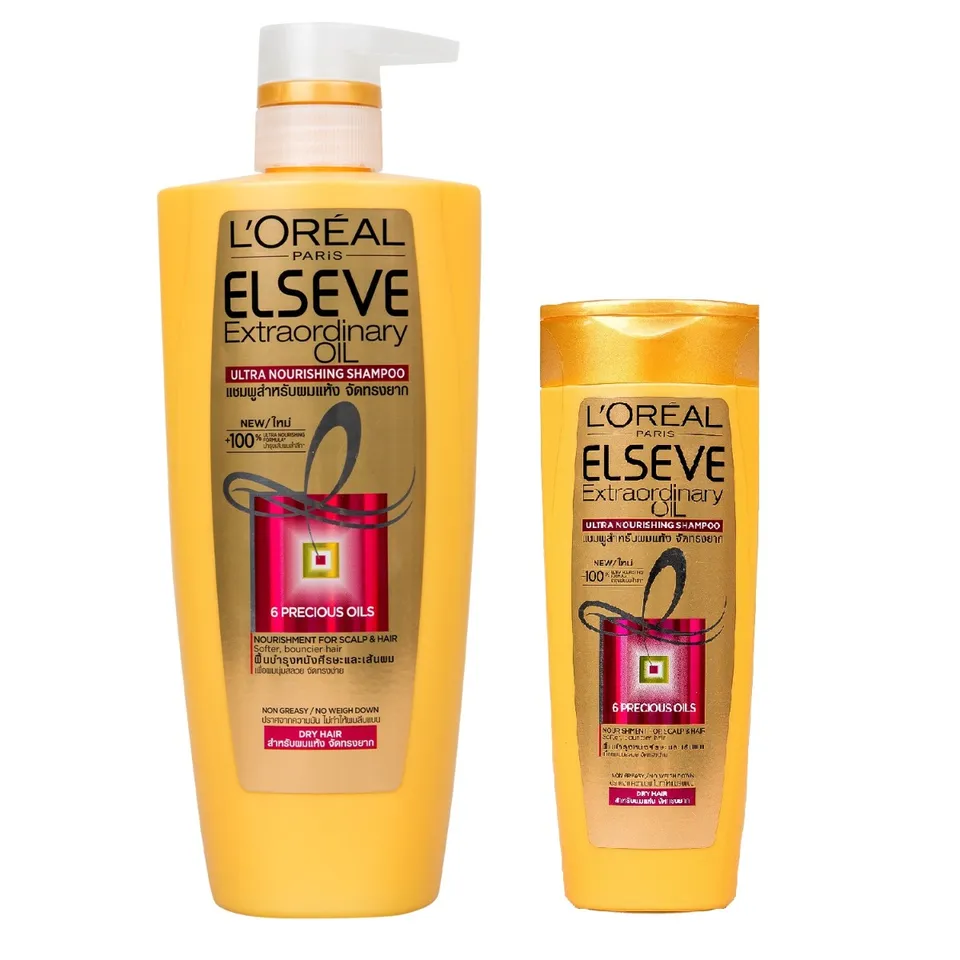 Dầu gội L'Oréal tinh dầu hoa tự nhiên mượt tóc 1