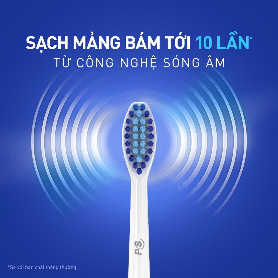 Mua Bàn Chải Điện P/S S100 Pro Công Nghệ Sóng Âm tại Chiaki.vn