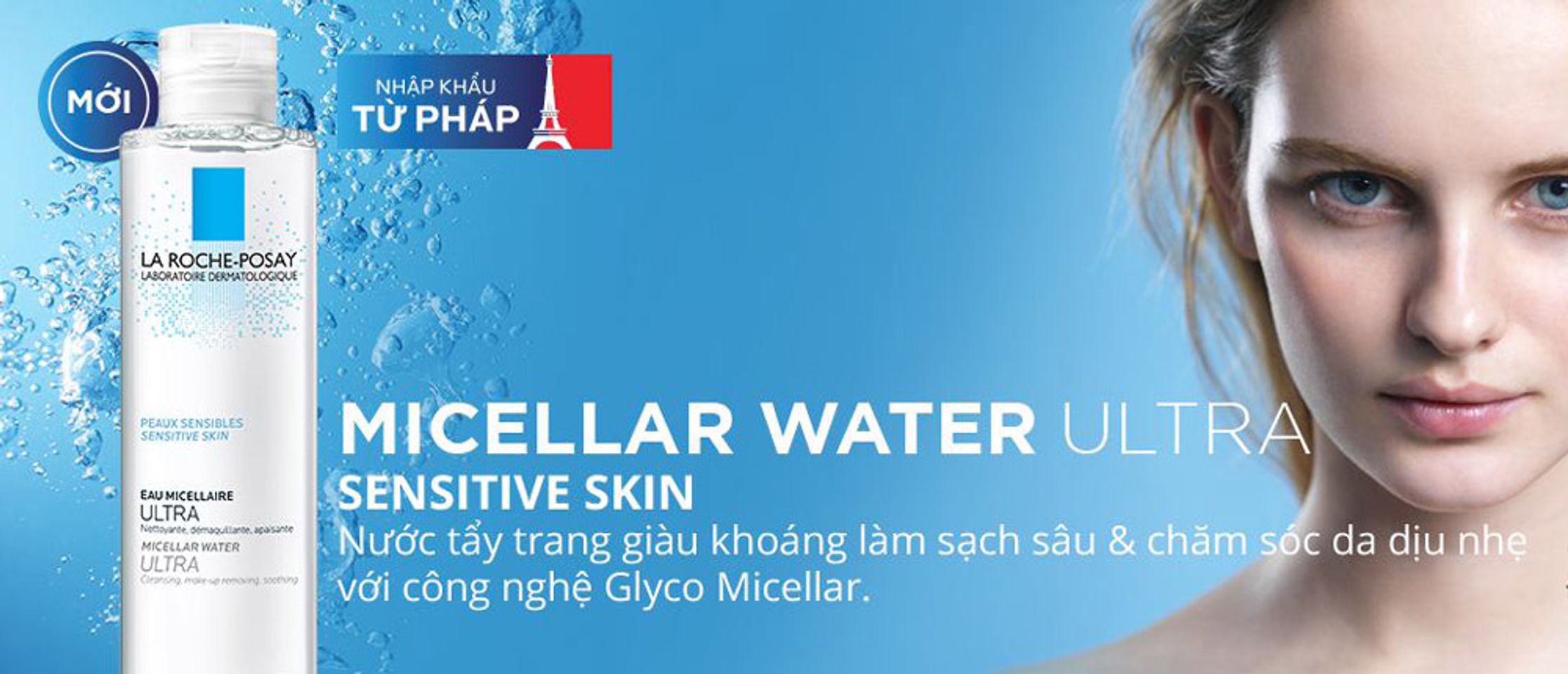 Nước Tẩy Trang La Roche-Posay Micellar Water Ultra Sensitive Skin