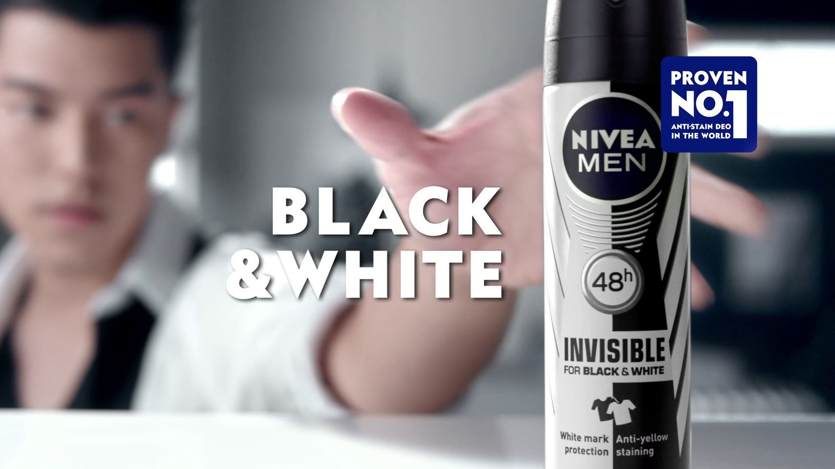 Xịt Khử Mùi Nivea Men Invisible For Black And White Ngăn Vệt Ố Vàng 3