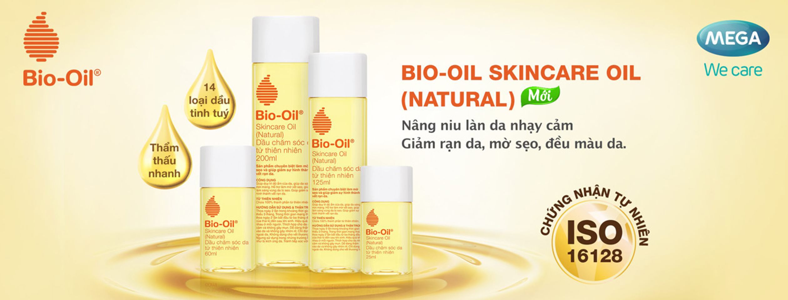 Dầu Dưỡng Bio-Oil Skincare Oil (Natural)