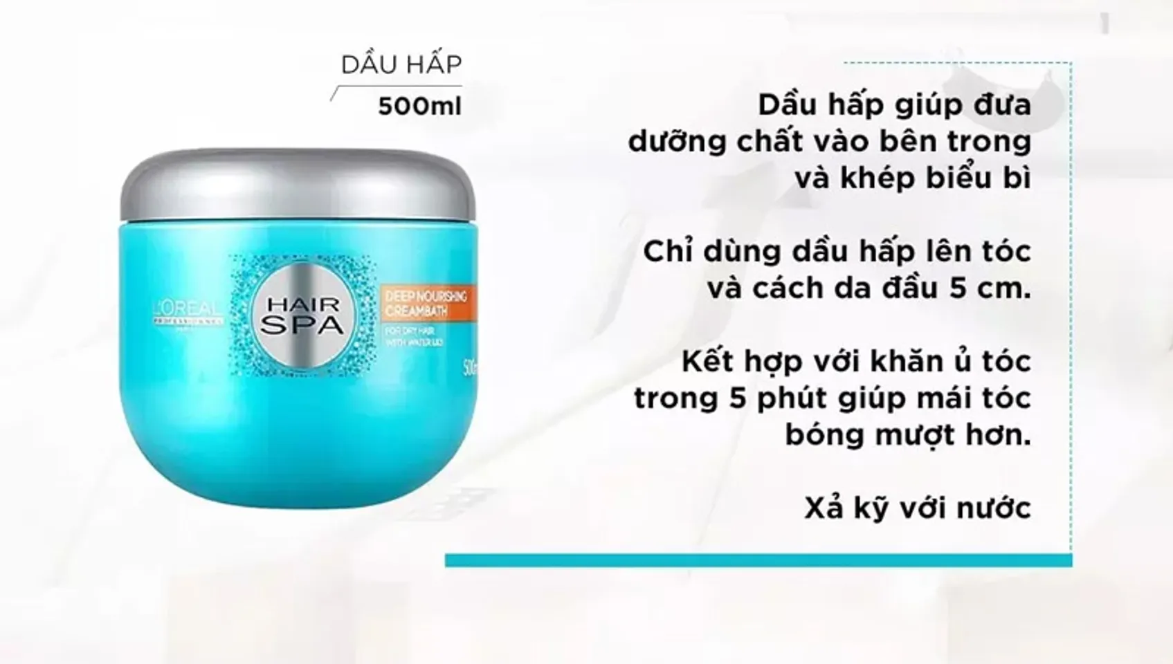 Dầu Hấp L'Oréal Professionnel Hair Spa Deep Nourishing Creambath hiện đã có mặt tại Chiaki.vn