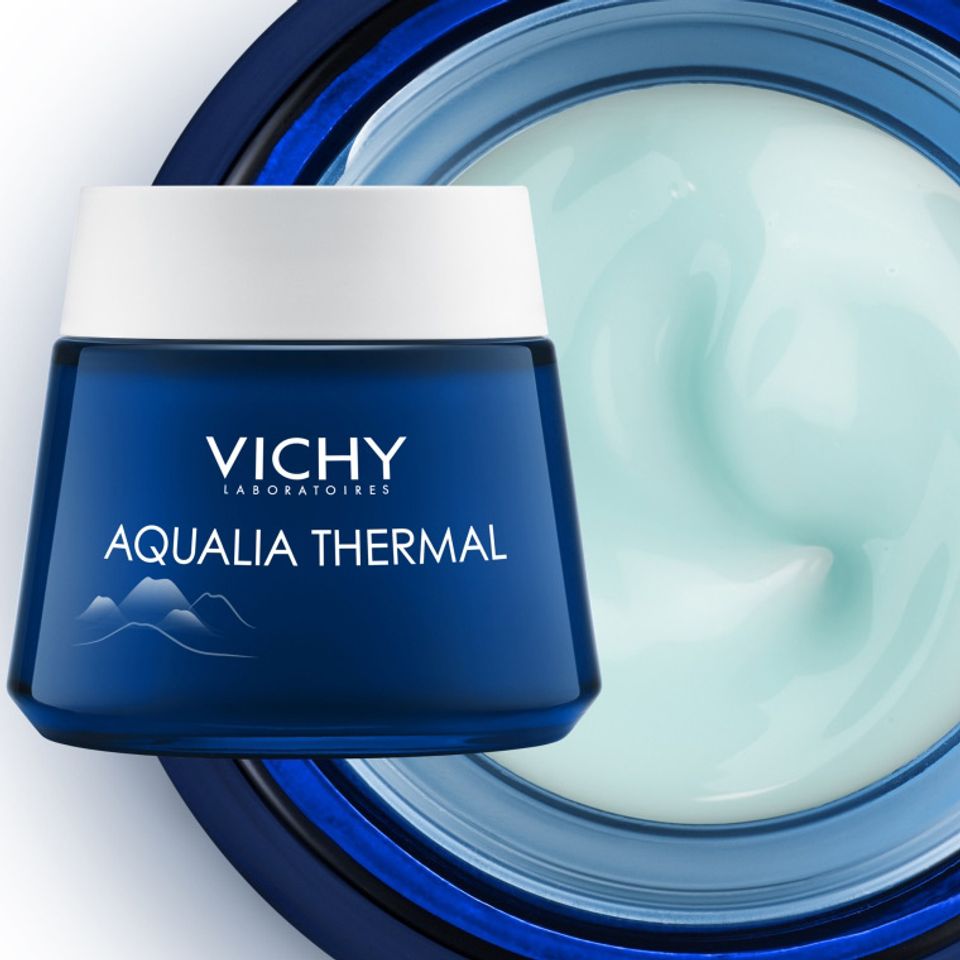 Mặt Nạ Ngủ Cung Cấp Nước Vichy Aqualia Thermal Night Spa 15ml