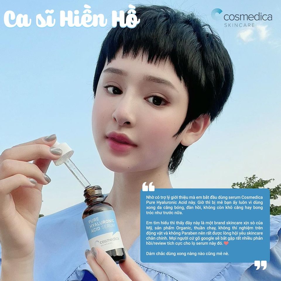 Serum Cosmedica Hyaluronic Acid Cấp Nước Cho Da 6