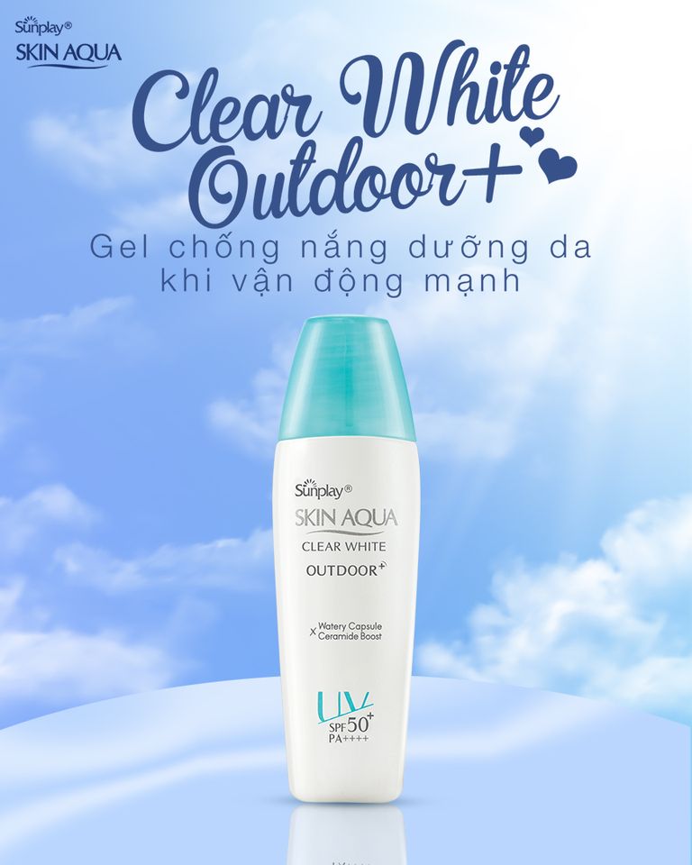 Gel Chống Nắng Sunplay Skin Aqua Clear White Outdoor SPF50+ PA++++ hiện đã có mặt tại Chiaki.vn