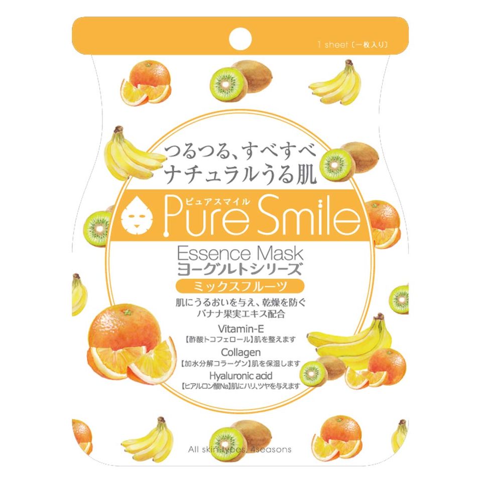 Mặt Nạ Dưỡng Da Chiết Xuất Trái Cây Pure Smile Essence Mask Yogurt Series Mix Fruit 23ml hiện đã có mặt tại Chiaki.vn