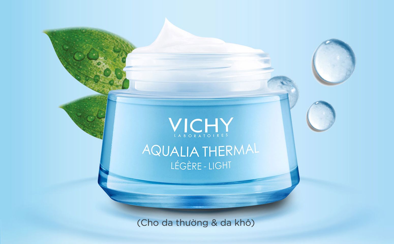 Kem dưỡng ẩm Vichy Aqualia Thermal Rehydrating Cream-Light 1