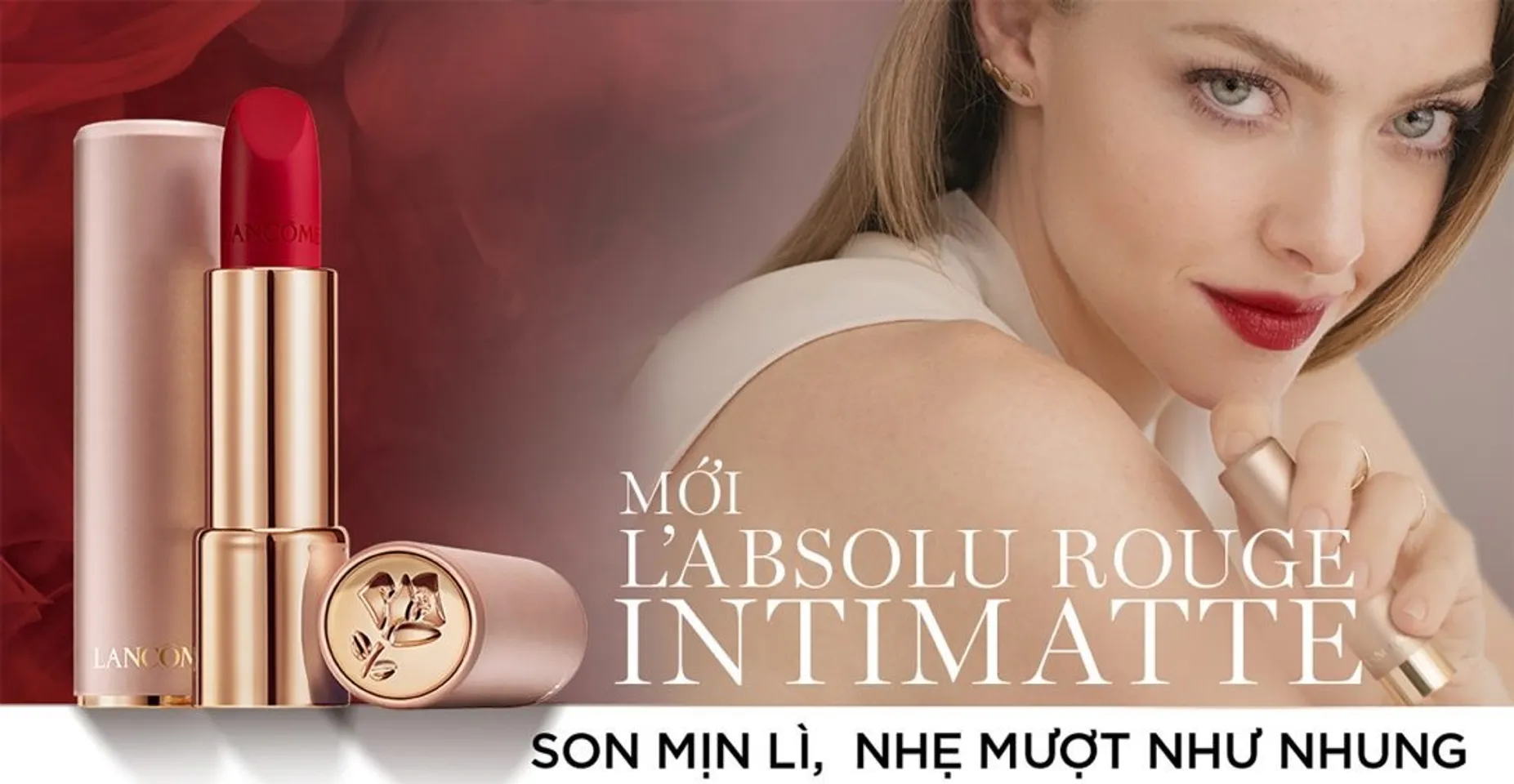 Son Môi Lancôme L'Absolu Rouge Intimatte 3.4g đã có mặt tại Chiaki.vn